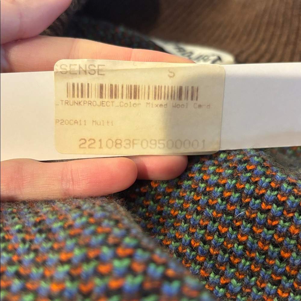 NWT TRUNKPROJECT Patchwork Sweater NWT - image 3